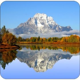 Set Of 4 Coasters Grand Tetons