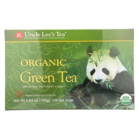 Uncle Lee's Legends of China Organic Green Tea - 100 Tea Bags