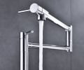 Long handle injection faucet