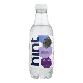 Hint Blackberry Water - Blackberry - Case of 12 - 16 Fl oz. (SKU: 657510)