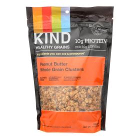 Kind Healthy Grains Peanut Butter Whole Grain Clusters - 11 oz - Case of 6 (SKU: 1028612)