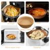 6.3IN Air Fryer Paper Liners Disposable Oven Insert Parchment Sheets Non Stick 50/100/200PCS