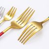 ut24pcs/Set Stainless Steel Cutlery; Portuguese Cutlery Spoon; Western Cutlery Set