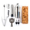 Bar Tools Cocktail Making 10-in-1 Cocktail Shaker Set Kit